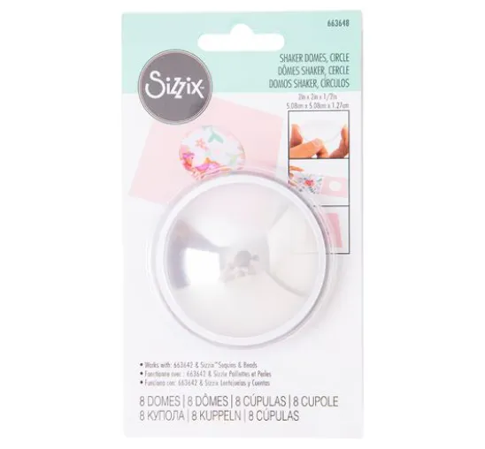 Sizzix Shaker Domes "Rund"