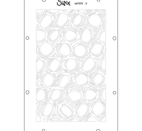 Sizzix Stencil Set "Backgrounds"