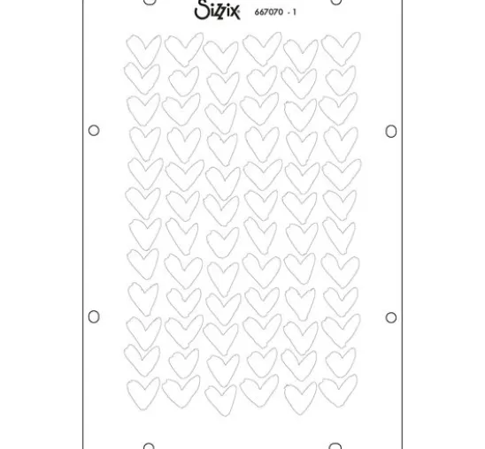 Sizzix Stencil Set "Backgrounds"