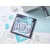 Sizzix Thinlits Stanzschablone "Alphabet by 49 and Market"