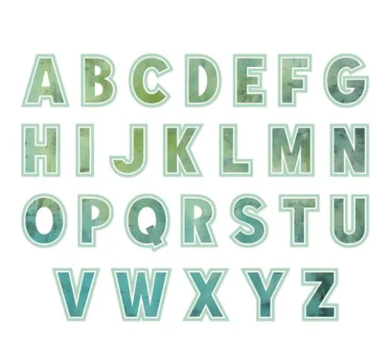Sizzix Thinlits Stanzschablone "Alphabet by 49 and Market"