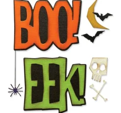 Sizzix Thinlits Stanzschablone "Big Frights by Tim Holtz"