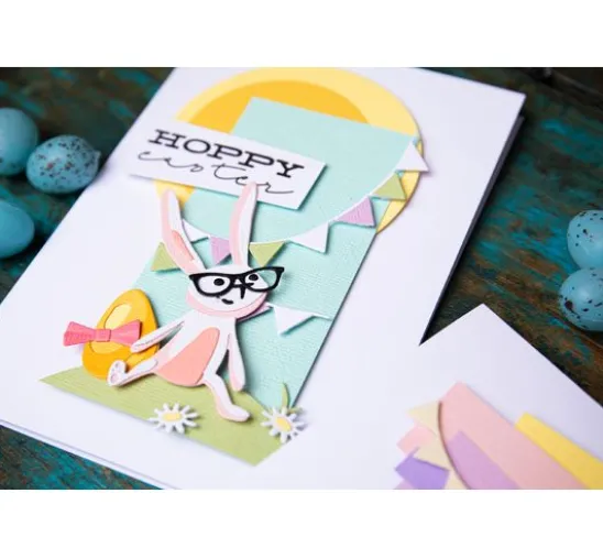 Sizzix Thinlits Stanzschablone "Bunny + Chick by Tim Holtz"