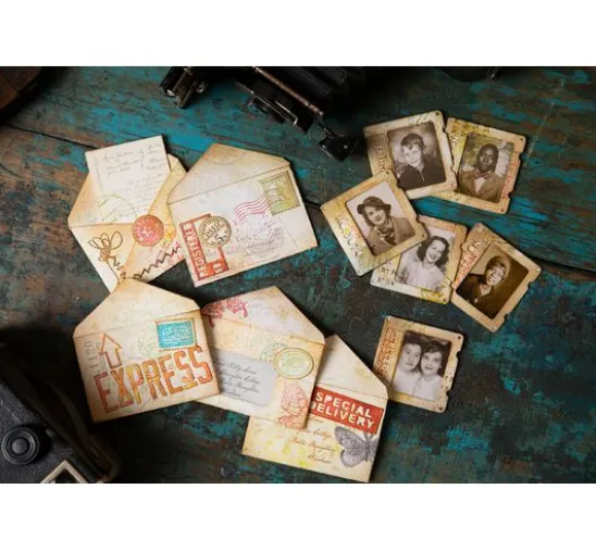 Sizzix Thinlits Stanzschablone "Collector by Tim Holtz"