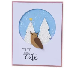 Sizzix Thinlits Stanzschablone "Cozy Woodland"