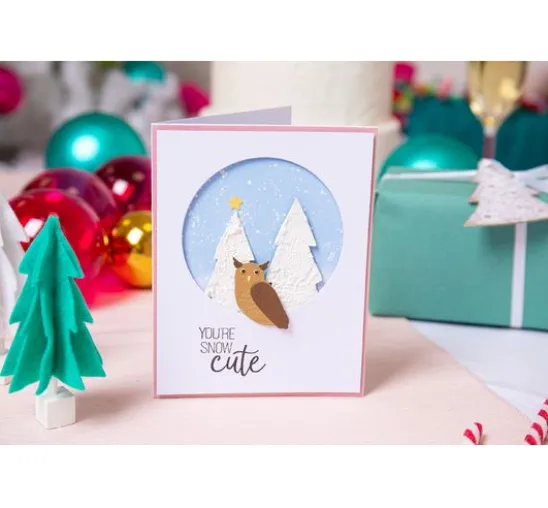Sizzix Thinlits Stanzschablone "Cozy Woodland"