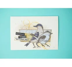 Sizzix Thinlits Stanzschablone "Feathered Friends by Tim Holtz"