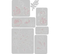 Sizzix Thinlits Stanzschablone "Floral Layers 2"