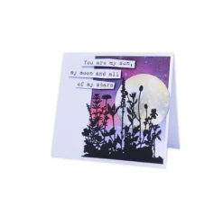 Sizzix Thinlits Stanzschablone "Flower Field by Tim Holtz"