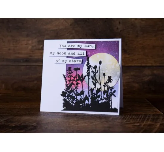Sizzix Thinlits Stanzschablone "Flower Field by Tim Holtz"