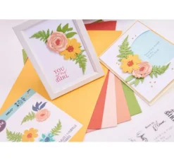 Sizzix Thinlits Stanzschablone "Flowers & Fern"