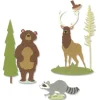 Sizzix Thinlits Stanzschablone "Forest Animals #2"