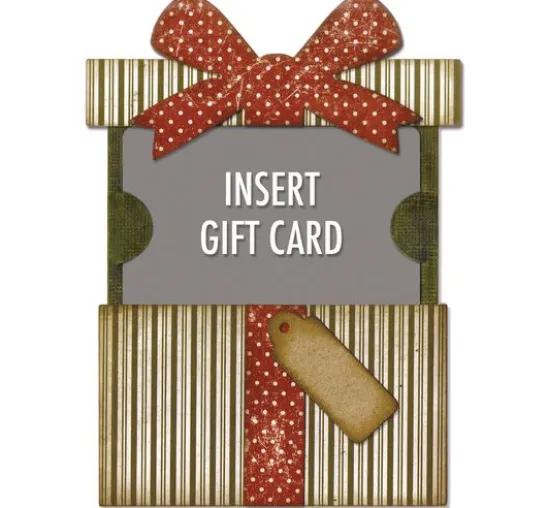 Sizzix Thinlits Stanzschablone "Gift Card Package by Tim Holtz"