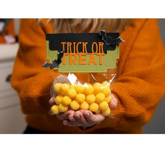 Sizzix Thinlits Stanzschablone "Halloween Toppers"