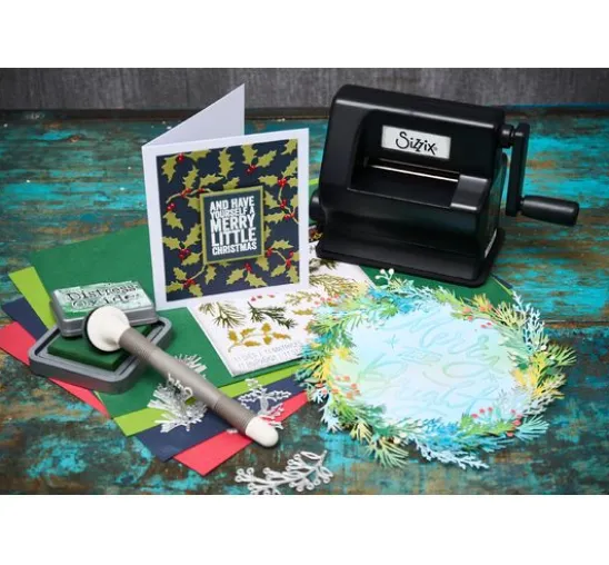 Sizzix Thinlits Stanzschablone "Holiday Greens by Tim Holtz"