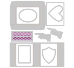 Sizzix Thinlits Stanzschablone "Matchbox by Tim Holtz"