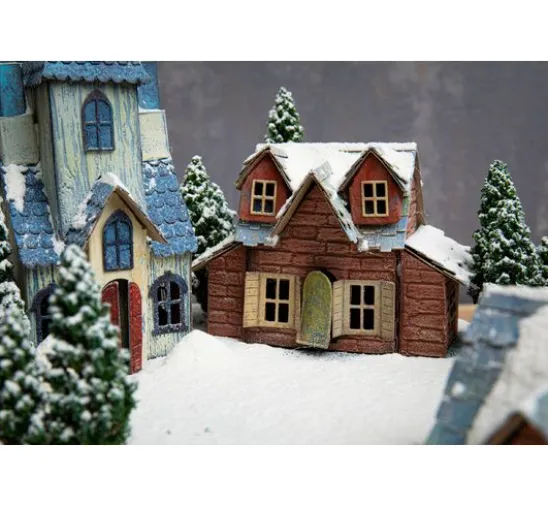 Sizzix Thinlits Stanzschablonen-Set "Village Collection by Tim Holtz"