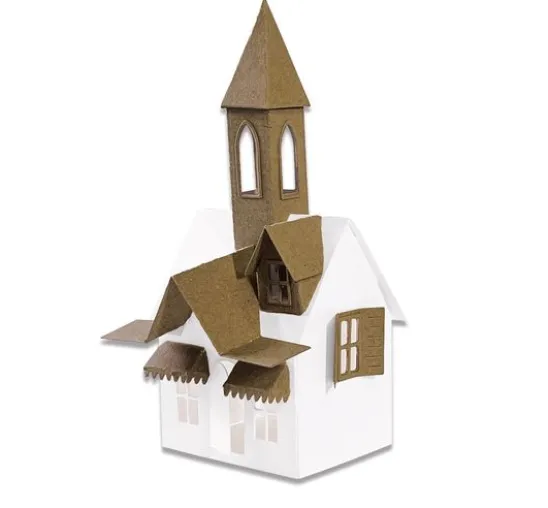 Sizzix Thinlits Stanzschablonen-Set "Village Collection by Tim Holtz"