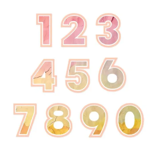 Sizzix Thinlits Stanzschablone "Numbers by 49 and Market"