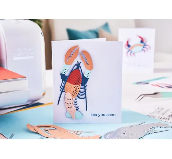 Sizzix Thinlits Stanzschablone "Ocean Critters"