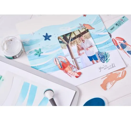 Sizzix Thinlits Stanzschablone "Ocean Critters"