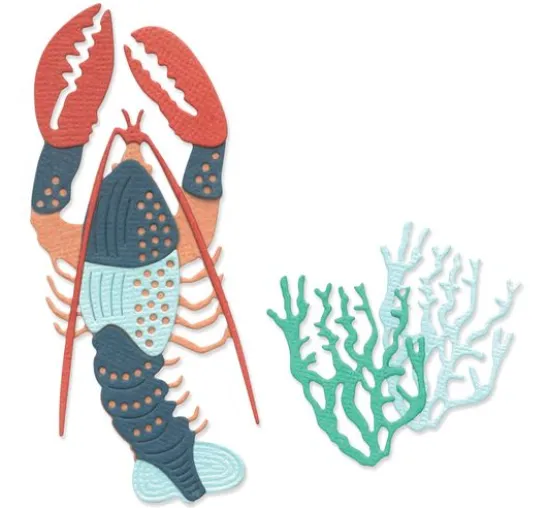 Sizzix Thinlits Stanzschablone "Ocean Critters"