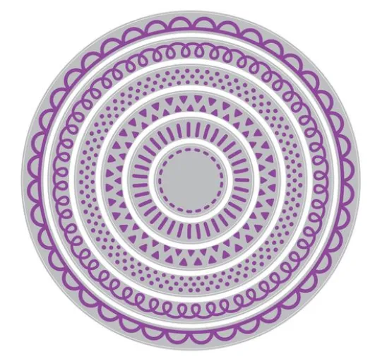 Sizzix Thinlits Stanzschablone "Party Circles by Catherine Pooler"