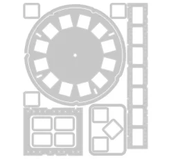 Sizzix Thinlits Stanzschablone "Picture Show by Tim Holtz"