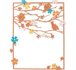 Sizzix Thinlits Stanzschablone "Woodland Cardfront"