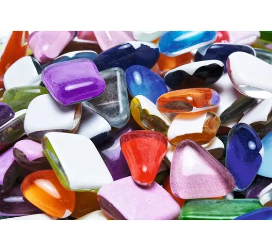 Soft-Glas Bruchmosaik "Bunter Mix", 500 g