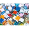 Softglas-Mosaiksteine, "Bunter Mix", 500 g