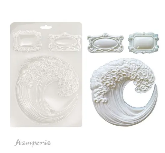 Soft Modellierform A5 "Silent Sea - Wave"