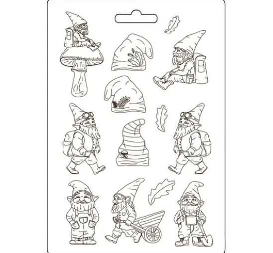 Soft Modellierform "Hidden Grove - Gnome"