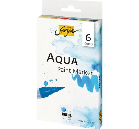 Solo Goya Aqua Paint Marker, 6er-Set