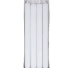 Stabkerzen, durchgefärbt, 4er-Pack