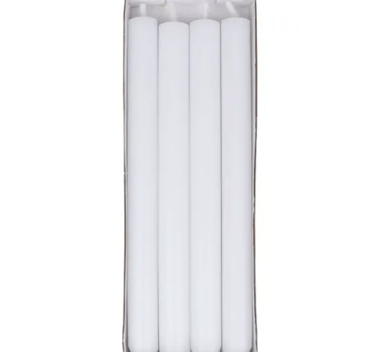 Stabkerzen, durchgefärbt, 4er-Pack