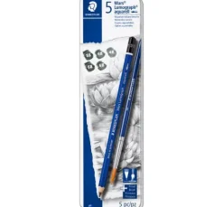 Staedtler Bleistifte Mars Lumograph Aquarell, 5 St.