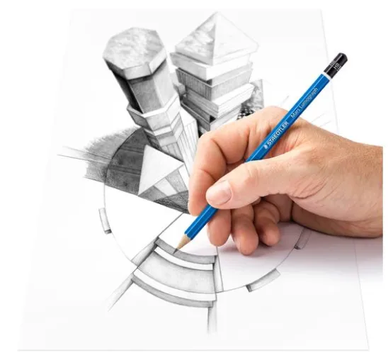 Staedtler Bleistifte Mars Lumograph, 12 St.