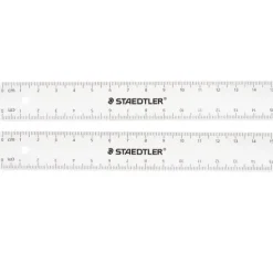 STAEDTLER Lineal, 15 cm, 2 Stück