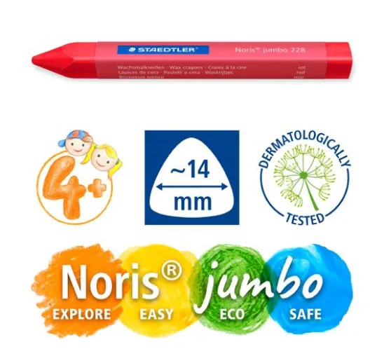 Staedtler Noris Jumbo Wachsmalkreide