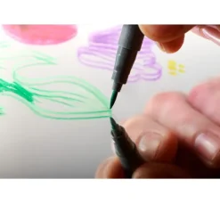 STAEDTLER Pigment brush pen, 6er-Set