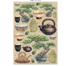 Stamperia A5 Junk Journal Focus Points "Oriental Garden"