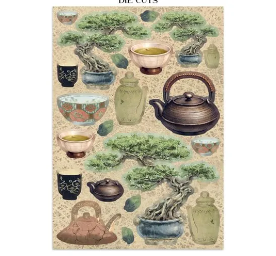 Stamperia A5 Junk Journal Focus Points "Oriental Garden"