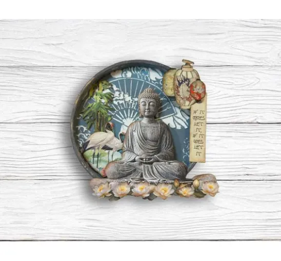 Stamperia A5 Junk Journal Focus Points "Oriental Garden"