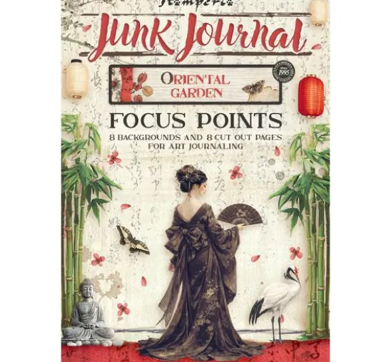 Stamperia A5 Junk Journal Focus Points "Oriental Garden"
