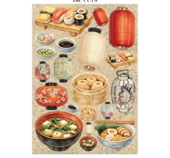 Stamperia A5 Junk Journal Focus Points "Oriental Garden"