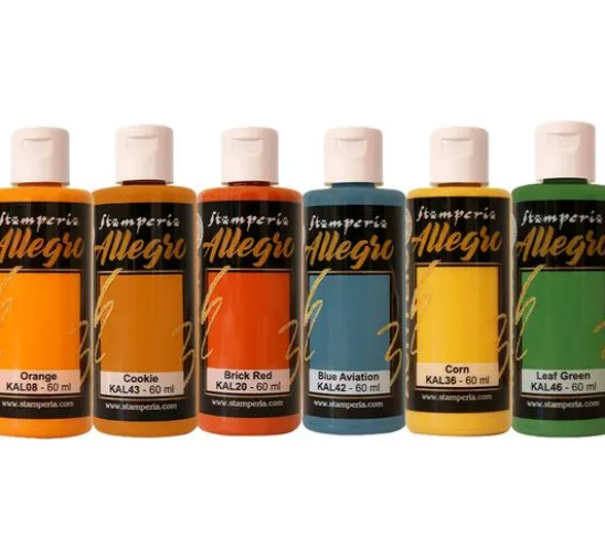 Stamperia Allegro Acrylic "Art of Travelling"