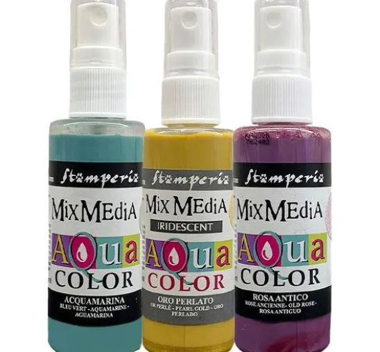 Stamperia Aquacolor "Venice", 3er-Set
