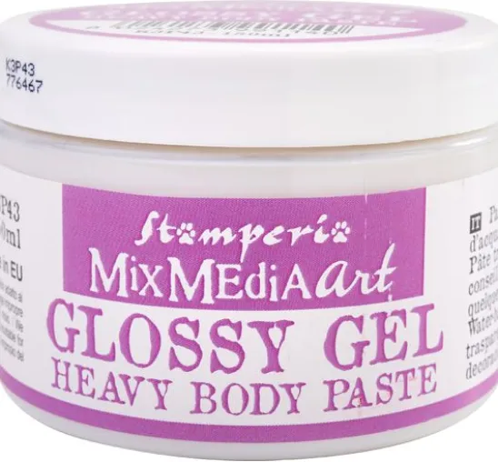 Stamperia "Glossy Gel", Transparent