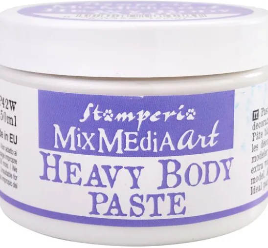 Stamperia "Heavy Body Paste", White